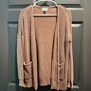 Light Rust universal threads cardigan - xs
